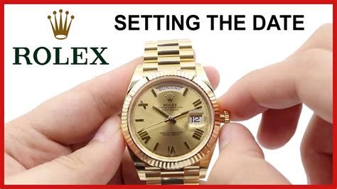 adjust rolex day date|how to adjust rolex datejust.